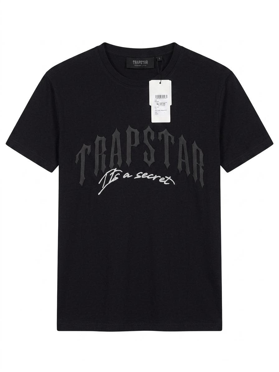Trapstar Arch Logo Tee — Jet Black — image 3